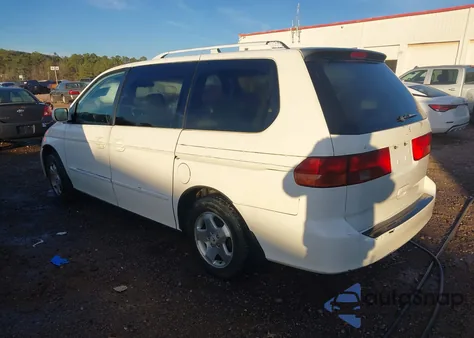 2000 Honda Odyssey Ex from USA, damaged, VIN 2HKRL1867YH623465